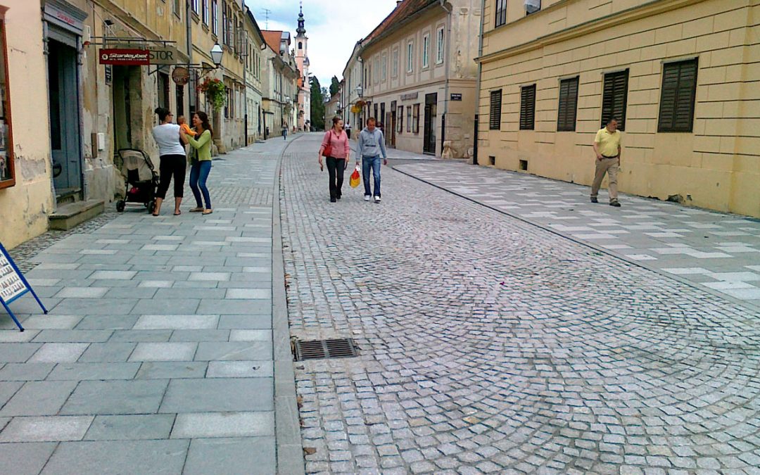 GRAD VARAŽDIN – Rekonstrukcija Draškovićeve ulice – 2014. god.