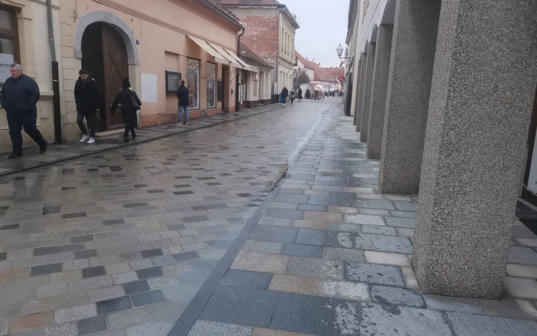 Rekonstrukcija ulice Andrije Kačića Miošića u Varaždinu
