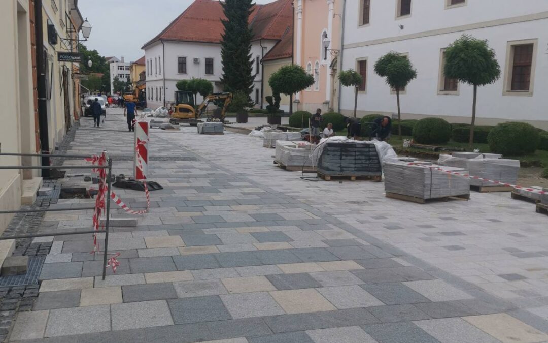 Uređenje Pavlinske ulice u Varaždinu